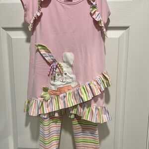 Pink Bunny Kids Pajamas